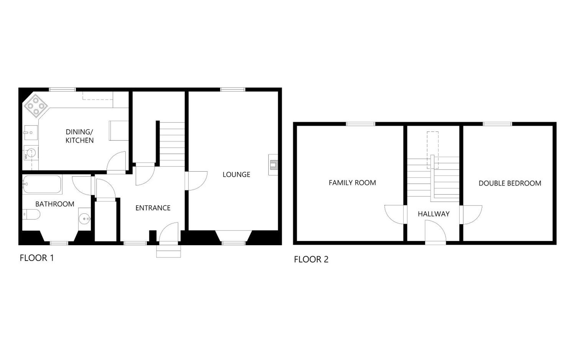 Dookers Nook- Quirky Coastal Cottage Питънуийм Екстериор снимка